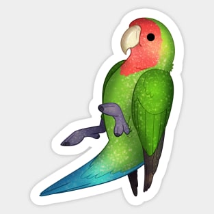 Cozy Lovebird Sticker